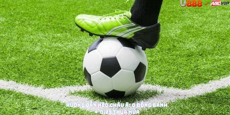 Chi tiết kèo handicap U888: cửa trên đỏ, cửa dưới đen