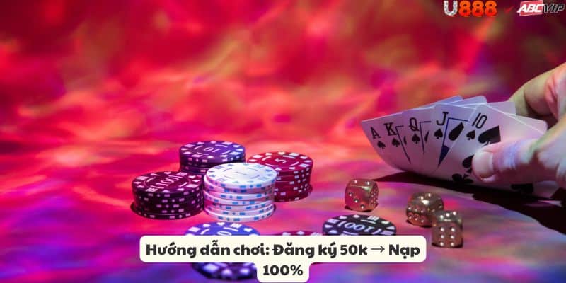 Quy trình Tài Xỉu U888: 3 bước 2 phút